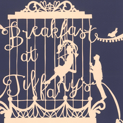 Breakfast at Tiffany's book jacket design thumbnail